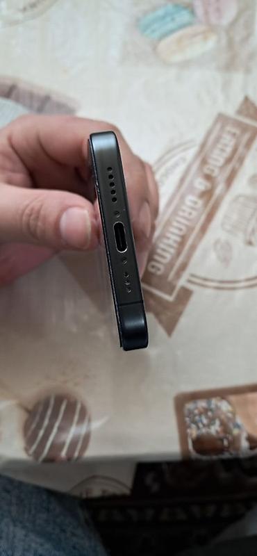 Apple iPhone: IPhone 15 Pro, Б/у, 256 ГБ, Black Titanium, 86 % — 7