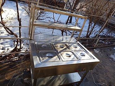 Линии раздачи: Мармит электрический настольный/напольный из нержавеющей стали с — 5