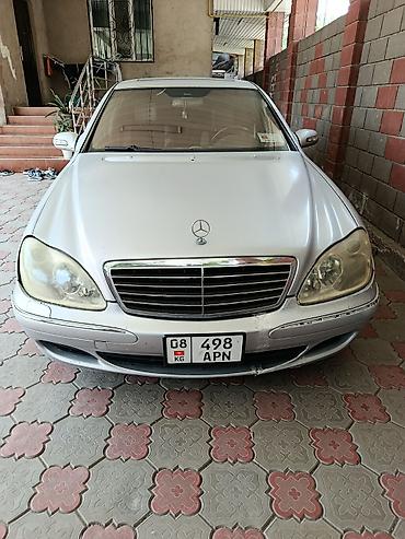 mersedes e class: Mercedes-Benz S-Class: 2002 г., 5 л, Автомат, Бензин, Седан — 1