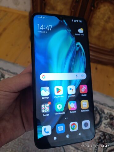 Xiaomi: Xiaomi Redmi 9T, 128 GB, rəng - Qara, 
 Barmaq izi