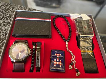 Setovi nakita: Tommy Hilfiger, Set: Prsten, Materijal: Koža — 2