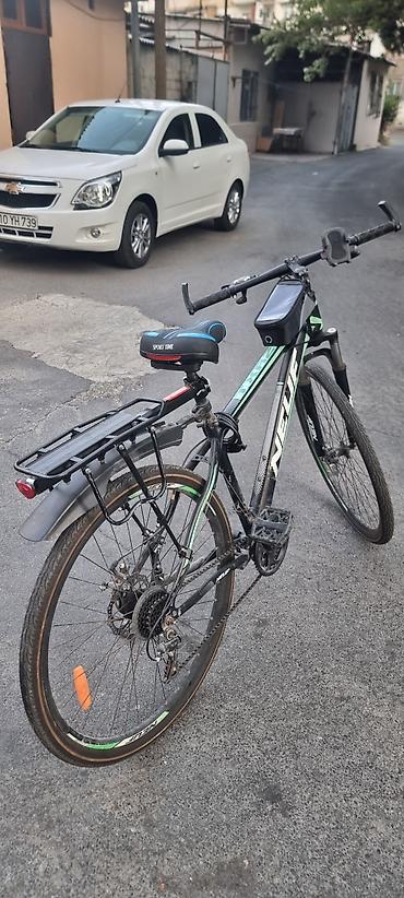 velosiped saft 29: - Yüngül və möhkəm alüminium tipli çərçivə - 29" (700C) təkərlər, dar — 6