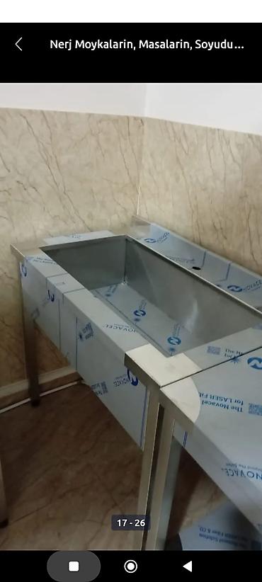 Оборудование для ресторанов, кафе: Reatoran Qaz ve Elektrik Peçleri, Nerj Masa ve Stelajlarin, Moykalarin — 4