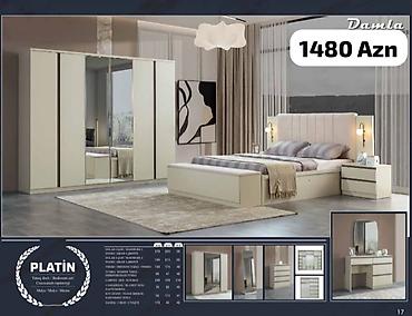 Yataq otağı dəstləri: İkinəfərlik çarpayı, Dolab, Termo, Tumba, Yeni — 32