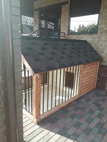 Зоотовары: Домик для собак. Будка для собаки всегда в наличии. Вальер для собак — 18