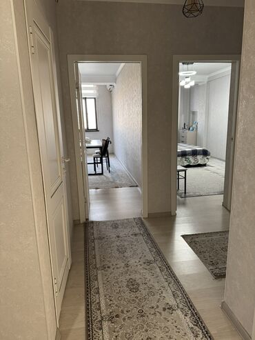 аренда однокомнатный квартира ош долгосрочная: 2 комнаты, 82 м², Элитка, 6 этаж, Евроремонт