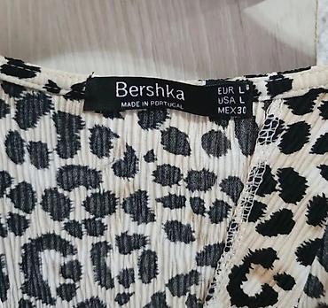 qis geyimleri instagram: Polo köynək, Bershka, M, rəng - Bej — 4