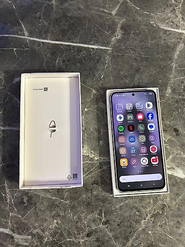 z fold 3: Samsung Galaxy A56 5G, 128 GB, rəng - Ağ, Barmaq izi — 6