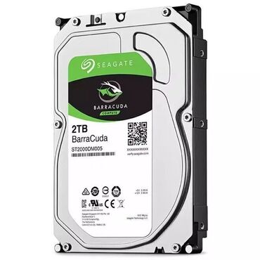 внешний жёсткий диск: Накопитель, Новый, Seagate, HDD, 2 ТБ, 3.5", Для ПК