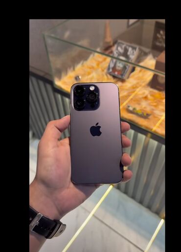 Kompüter, noutbuk və planşetlər: IPhone 14 Pro Max, 128 GB, Deep Purple