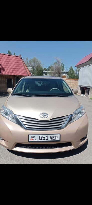 тайота каролла 2012: Toyota Sienna: 2012 г., 3.5 л, Автомат, Бензин, Минивэн