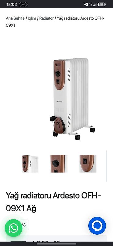 radiator islenmis: Ödənişli çatdırılma — 3