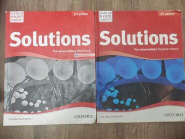 solutions книга: English Solutions Pre-Intermediate. Книги в идеальном состоянии