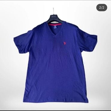 kisi papaq modalari: Рубашка Tommy Hilfiger, L (EU 40), цвет - Синий