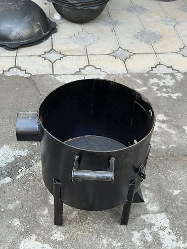 Казаны: Казан и печь под казан для приготовления на открытом огне Описание: - — 9