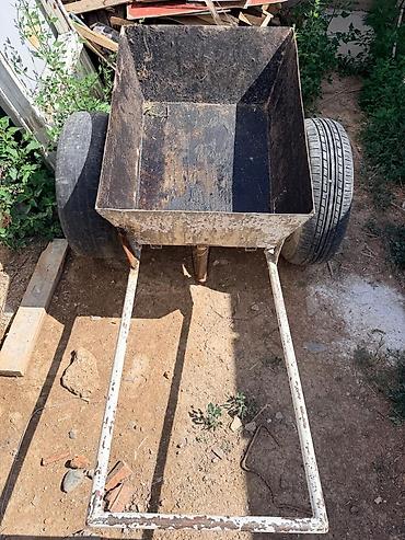 karcher бу: Двухколёсная строительная тележка из советского металла. - Жёсткая — 1