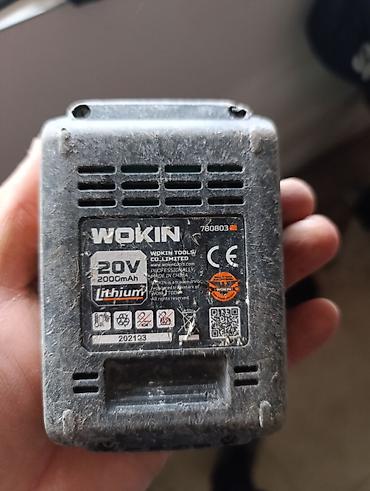 drel dəst: WOKIN 20V Li-ion batareya paketi - Model: 780803 - Gərginlik: 20V - — 1