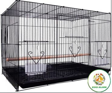 Qəfəslər: Tutuquşu qəfəsi. Qəfəs valyer (arakəsməsiz) Qəfəsin ölçüsü 60sm eni -da lalafo.az — 4 Qəfəslər: Tutuquşu qəfəsi. Qəfəs valyer (arakəsməsiz) Qəfəsin ölçüsü 60sm eni — 4