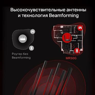 poco 5g: Гигабитный роутер MERCUSYS (модель MR50G) - Подходит для кабельного — 2