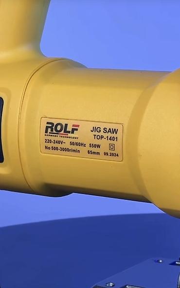 пропил: Лобзик электрический ROLF TOP-1401 - Мощность: 550 Вт - Питание — 3