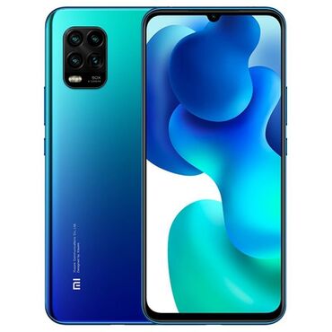 телефон ми 11: Xiaomi, Mi 10 Lite 5G, Колдонулган, 128 ГБ, түсү - Көк, 1 SIM, 2 SIM, eSIM