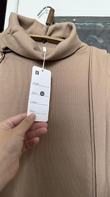 очки кена: Повседневное платье, Made in KG, Осень-весна, Длинная модель, Лапша, 2XL — 2