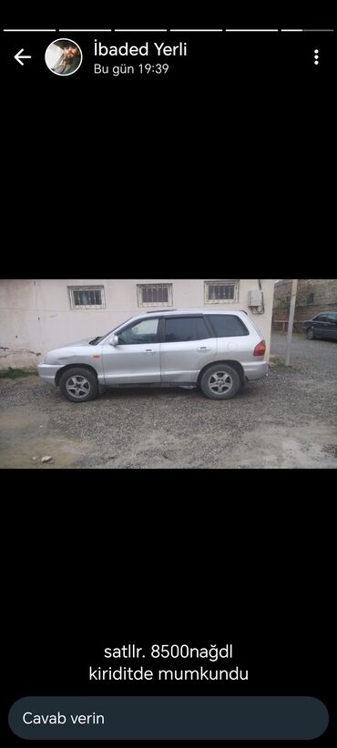 hunday ax35: Hyundai Santa Fe: 2.4 l | 2004 il