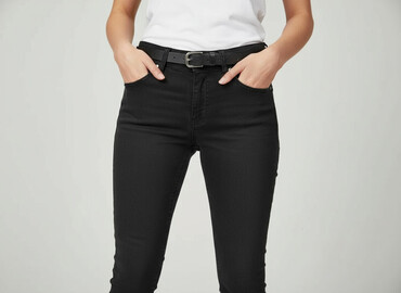 legginsy woskowane matowe: Terranova, Jeansy damskie, rozmiar 2XS