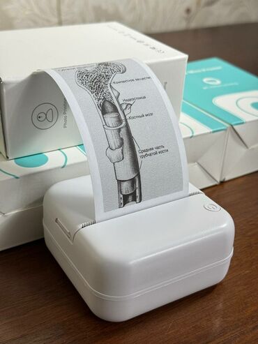 бумага а: Мини принтер Для конспектов, мини рисунков, а так же просто для печати