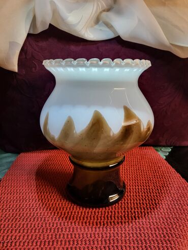 Ostali kućni dekor: Vaza nova ceska,duvano staklo 70te. Vaza bez ostecenja,sve na vazi — 5