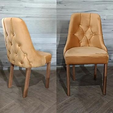 Stolice: Tapacirane barske stolice – elegantan dizajn sa dugmićima kom 69€ - — 2