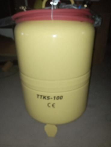 Konteynerlər: TTKS-100 markalı cihaz – CE sertifikatlı, üst hissəsində sıx qapanan — 1