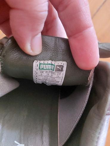 Krossovka və ketlər: Puma, Ölçü: 38, rəng - Yaşıl, İşlənmiş — 4