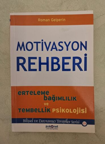 Kitablar, jurnallar, CD, DVD: 5️⃣0️⃣% Endirimlə Roman Gelperin " Motivasyon Rehberi" İnsan
