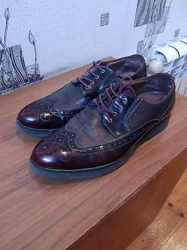 Туфли: Kişi dəbli klassik ayaqqabıları - Model: broq (wingtip) üslubunda — 2
