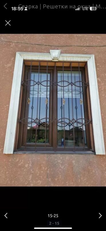 Сварка: Кованые и сварные решетки на окна - Изготовление и монтаж оконных — 10