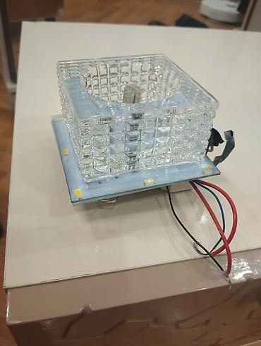 lampa satisi: Led spot işıqlar satılır, işlənmişdir, 4 ədəddir. Çox yaxşı işıq verir — 4