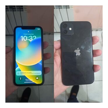 iphone x satılır: IPhone 11, 64 GB, Qara