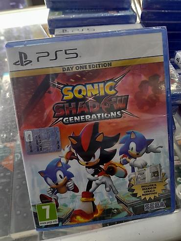 PS5 (Sony PlayStation 5): Məhsul: PS5 oyunu – Sonic x Shadow Generations (Day One Edition) — 1