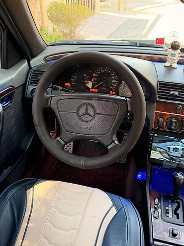 Mercedes-Benz: 🚘 Mercedes-Benz C-Class W202 Elegance 🔥 ✨ Gümüşü metallik rəng 🖤 — 5