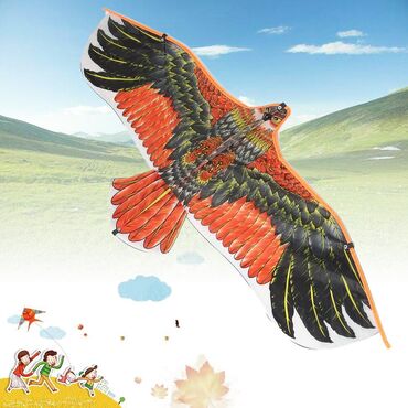 detskie khalaty s kapyushonom: Большой Орел Летающий -- с 30 метров леской