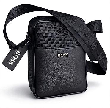 tn nike buzz: Muška crossbody torbica BOSS – crna - Kompaktna torbica preko ramena — 1