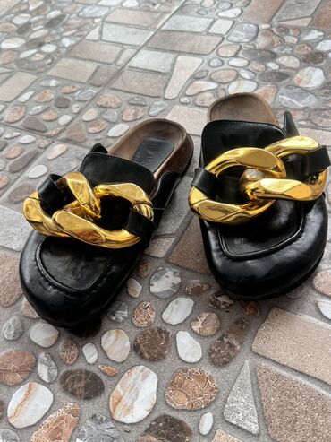 золотые туфли: Клогги 38