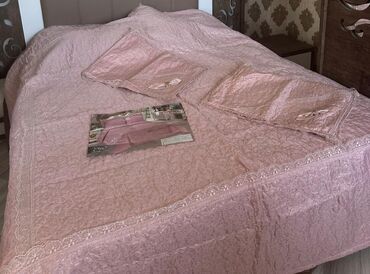 pokrıval: Покрывало Для кровати, цвет - Розовый