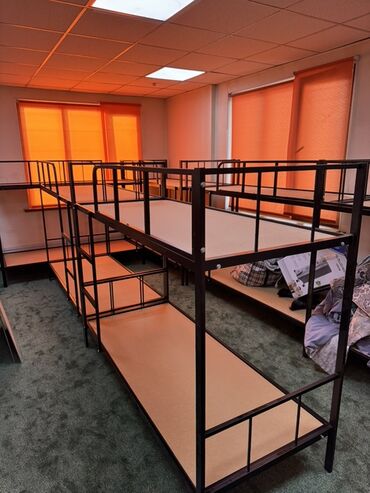 Двухъярусные кровати: Двухъярусная кровать с металлическим каркасом - Прочная стальная рама — 9