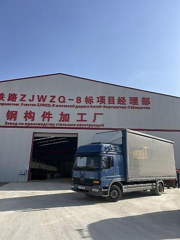 atego 1224: Грузовик тентованный Mercedes-Benz Atego 1223 - Тип: среднетоннажный — 1