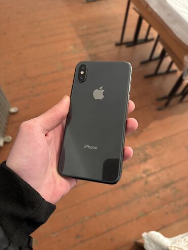 Apple iPhone: IPhone X, 64 GB, Qara, Simsiz şarj