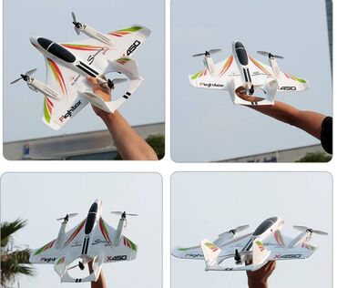 Oyuncaqlar: Wltoys RC Plane. Model XK X450. Feature: RC.Baki instagram sehifesinde — 8