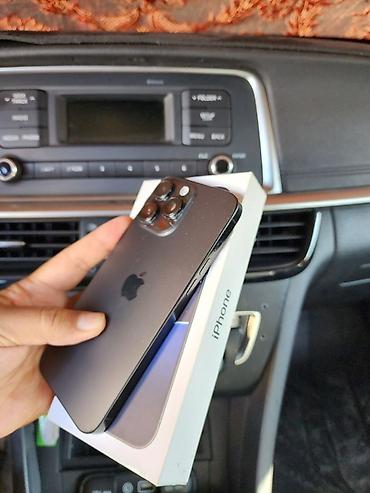 дрон видео: IPhone 16 Pro Max, Б/у, 256 ГБ, Графит, Коробка, 85 % — 2