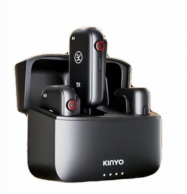 петличный: Беспроводной Петличный Микрофон Kinyo M28 (двойной) НОВЫЙ OPEN BOX